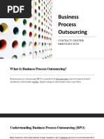 Business Process Outsourcing