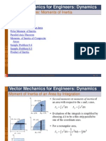 Vector Mechanics For Engineers: Dynamics: Distributed Forces: Moments of Inertia