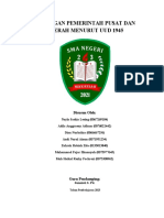 Hubungan Pemerintah Pusat Dan Daerah Menurut Uud 1945