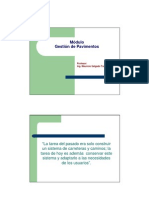 Microsoft PowerPoint - Módulo de Gestion de Pavimentos