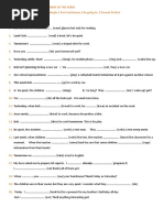 UNIT 4 P. 31 Tenses Revision