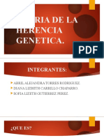 Teoria de La Herencia Genetica