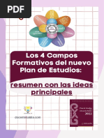 Los 4 Campos Formativos Del Nuevo Plan de Estudios Resumen Con Las Ideas Principales