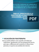 Tema 2 de Fisioterapia