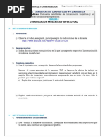 Semana 8 - Comunicación Próxémica y Aretfactual