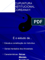 Acupuntura Constitucional Coreana