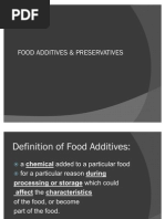 Food Additives & Preservatives