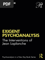 (Psychoanalysis in A New Key Book Series) Gila Ashtor - Exigent Psychoanalysis - The Interventions of Jean Laplanche-Routledge (2021)