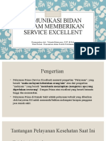 Komunikasi Bidan Dalam Memberikan Service Excellent