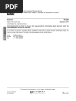 Cambridge International General Certificate of Secondary Education