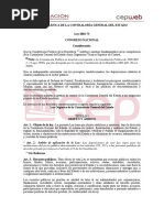 Ley Orgánica de La Contraloría General Del Estado