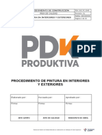 PDK - sgc.PC.0045 Pintura en Interiores y Exteriores