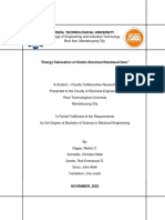 Energy Fabrication of Kinetic Electrical Rotational Door 2