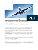 Cold Temperature Altimetry Corrections: Leave Comment Airline Flight Training