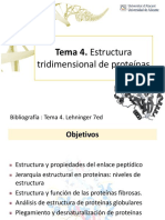 Tema - 4 - Estructura Tridimensional de Proteínas