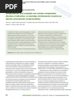 20 Usd Complete Oral Rehabilitation With Direct and Indirect Composite Resins - A Minimally Invasive Approach On Severely Compromised Teeth