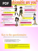 Fashion Questionnaire