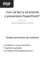 Cum Sa Faci Si Sa Prezinti Un Powerpoint