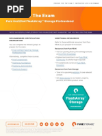 CF Pure Certified Flasharray Storage Professional Prep