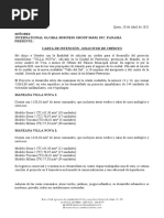 Carta Solicitud de Credito Maccconstrucciones Actualizada