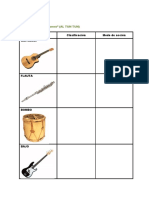 Ficha de Audición - Tuntuneando (Chacarera)