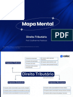 Direito Tributário - Mapa Mental 37° Exame Da OAB