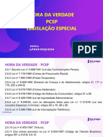 Hora Da Verdade PCSP - Legislação Especial - Vunesp