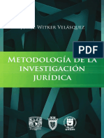 Metodologia de La Investigacion Juridica