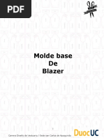 Molde Base de Blazer