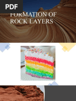 9.formation of Rock Layers