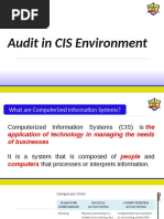 Chapter 7 Characteristics of CIS Environment