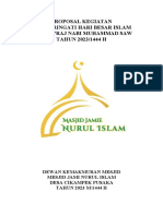 Proposal - Kegiatan - Rajaban DKM Mesjid Jami Nurul Islam