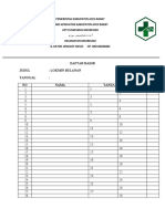 Daftar Hadir Lokmin