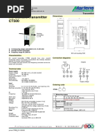 CT 500 AC Transmitter