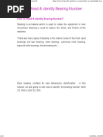 How To Read & Identify Bearing Number Electrical4u