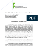 DIDÁTICA GERAL - Relatório Do Filme" Além Da Sala de Aula"