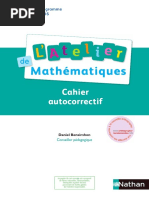 Atelier Maths CORRIGES CM1