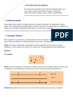 Conceptos de Geometria