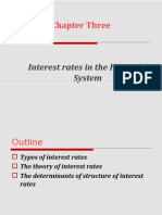 Chapter 3 Interest Rates in The Financial System