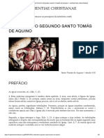 O Anticristo Segundo Santo Tomás de Aquino - Sapientiae Christianae