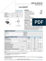 Irfp140, Sihfp140: Vishay Siliconix