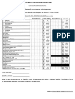 Bitácora de Control de Calidad Interno