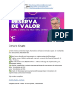 ?O BTC Tem Características de Uma RESERVA DE VALOR Como o Ouro, Diz Relatório Do FED e Muito Mais