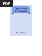 Experimental Frequencies - David Halliday