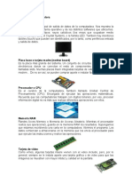 Partes de La Computadora