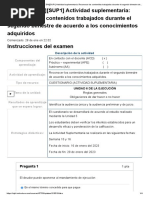 2B CIVIL II SUPLEMENTARIA Examen - (ACDB2-17.5%) (SUP1) Actividad Suplementaria - Reconocer Los Contenidos Trabajados Durante El Segundo Bimestre de Acuerdo A Los Conocimientos Adquiridos