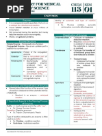 Chem 113 - Week 2 - Enzymes