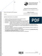 Matemáticas Nivel Superior Prueba 2