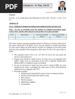 Tax Audit Series 6 - S. Nos 14-15