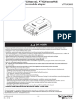 ATV320 IS Option Module Adapter NVE22661 02